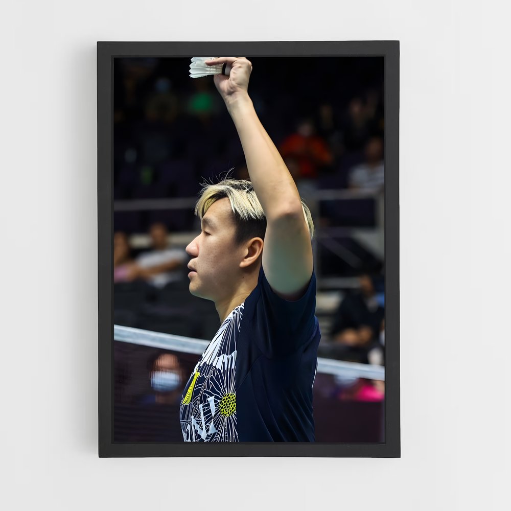 Poster Power Serve – affiche Badminton (vue 2)